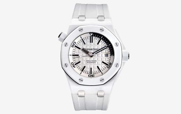 오데*피게 로얄오크 15707 오프쇼어 다이버 화이트 42mm 1:1 최상급 (싱크 98.9%)