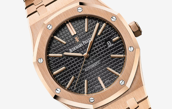 오데*피게 로얄오크 15400 핑크골드 흑판 41mm 1:1 최상급 (싱크 98.9%)