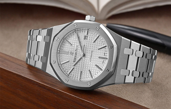 오데*피게 로얄오크 15400 흰판(실버) 41mm 1:1 최상급 (싱크 98.9%)