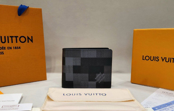 루이B통 다미에 슬렌더 반지갑 (HIGH QUALITY)