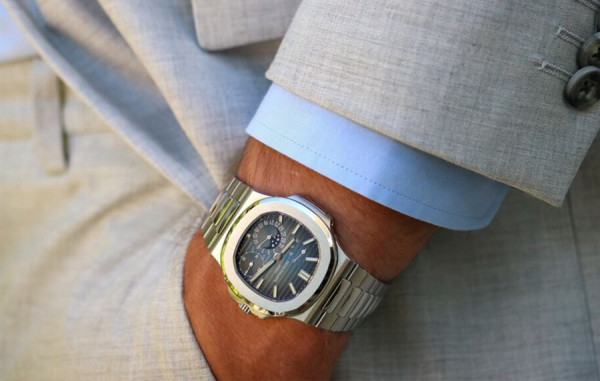 파*필립 노틸러스 문페이즈 청판 40mm 1:1 최상급 (싱크 98.6%)