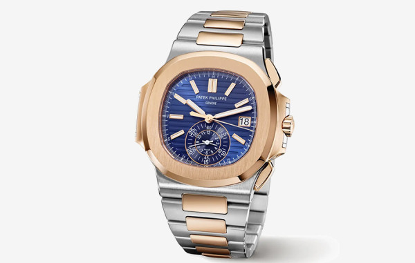 파*필립 노틸러스 크로노그래프 청판 로즈골드 콤비 40.5mm 1:1 최상급 (싱크 98.6%)
