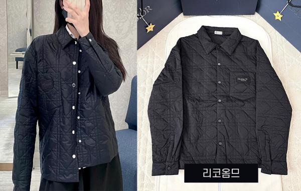 D올 까나쥬 퀼팅 오버 셔츠 자켓 (1:1 HIGH PREMIUM)