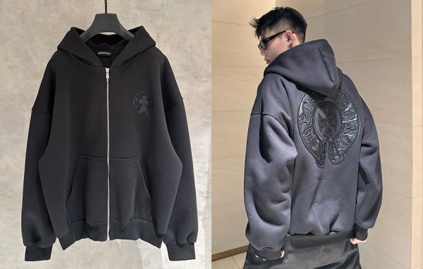 크롬HA츠 홀슈스 펄 라인 후드집업 (PREMIUM)