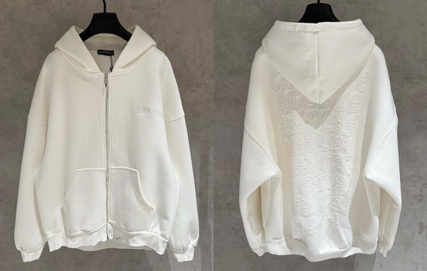 크롬HA츠 백 레터링 후드집업 (PREMIUM)